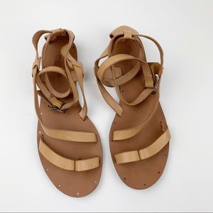MADEWELL | Boardwalk Leather Ankle Strap